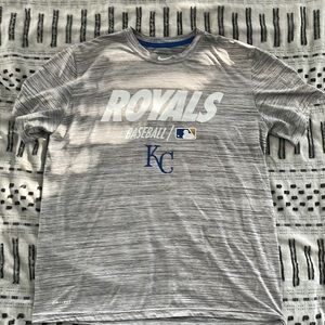 MLB Team Issue Nike Dri-Fit Tee Shirt KC Royals